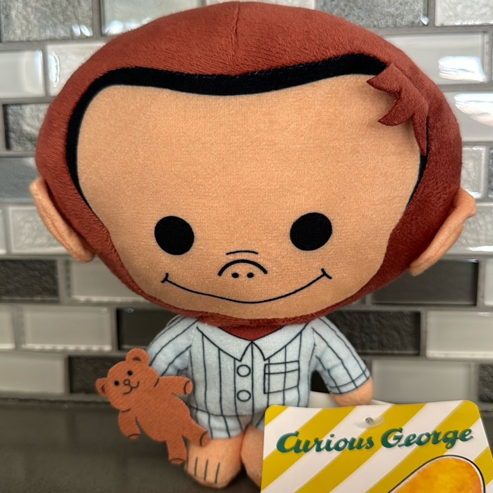 Curious George Pajamas PJ’s Plush  / Teddy Bear / Limited Edition / BRAND NEW